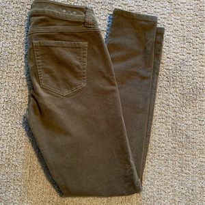 Brown corduroy pants